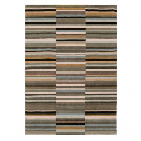 Tapis de salon Lines Black par Joseph Lebon Tapis de salon Lines Black par Joseph Lebon