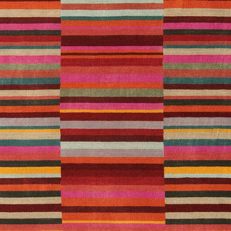 Tapis de salon Lines Red par Joseph Lebon Tapis de salon Lines Red par Joseph Lebon
