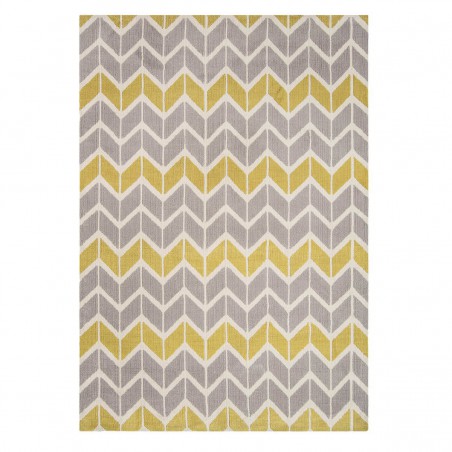 Tapis de salon Magnétique chevron Lemon par Joseph Lebon Tapis de salon Magnétique chevron Lemon par Joseph Lebon