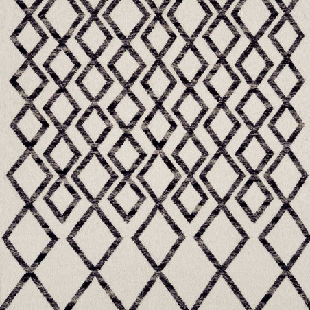 Tapis de salon Géométrique Skagen Diamond Noir par Joseph Lebon Tapis de salon Géométrique Skagen Diamond Noir par Joseph Lebon