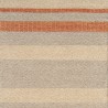 Tapis de salon à rayures Stripes Orange Corail par Joseph Lebon Tapis de salon à rayures Stripes Orange Corail par Joseph Lebon