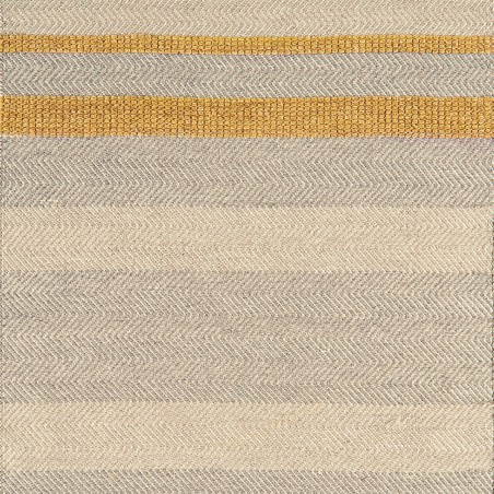 Tapis de salon à rayures Stripes Jaune Moutarde par Joseph Lebon Tapis de salon à rayures Stripes Jaune Moutarde par Joseph Lebon