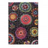 Tapis de salon a motifs Lerida noir par Joseph Lebon Tapis de salon a motifs Lerida noir par Joseph Lebon