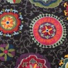 Tapis de salon a motifs Lerida noir par Joseph Lebon Tapis de salon a motifs Lerida noir par Joseph Lebon