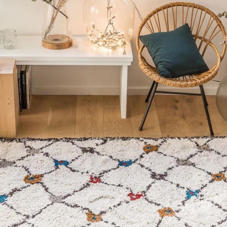 Tapis Berbère moderne beige Kaboshon par Edito Tapis Berbère moderne beige Kaboshon par Edito
