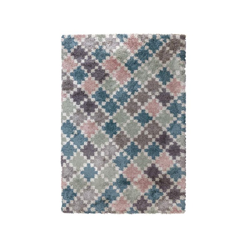 Tapis Berbère moderne Mosaik multicolore par Edito 