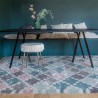 Tapis Berbère moderne Mosaik multicolore par Edito Tapis Berbère moderne Mosaik multicolore par Edito