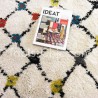 Tapis Berbère moderne Blanc Kaboshon par Edito Tapis Berbère moderne Blanc Kaboshon par Edito