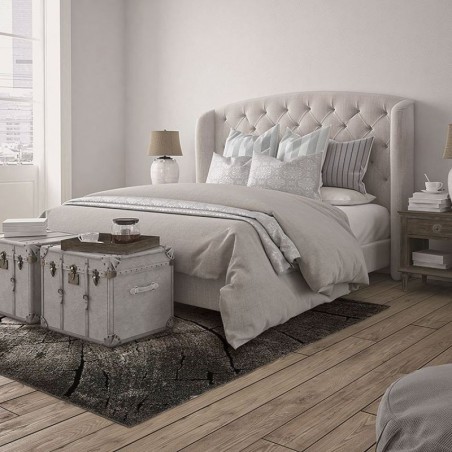 Tapis marron moderne Wild Aok par Weconhome Tapis marron moderne Wild Aok par Weconhome