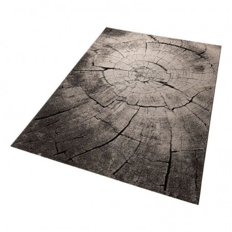 Tapis marron moderne Wild Aok par Weconhome Tapis marron moderne Wild Aok par Weconhome