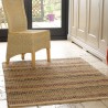 Tapis en jute Natural Living beige et pourpre par Flair Rugs Tapis en jute Natural Living beige et pourpre par Flair Rugs