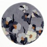 Tapis de salon rond Fleurs Cerisier Gris par Flair Rugs Tapis de salon rond Fleurs Cerisier Gris par Flair Rugs