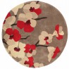 Tapis de salon rond Fleurs Cerisier Rouge par Flair Rugs Tapis de salon rond Fleurs Cerisier Rouge par Flair Rugs