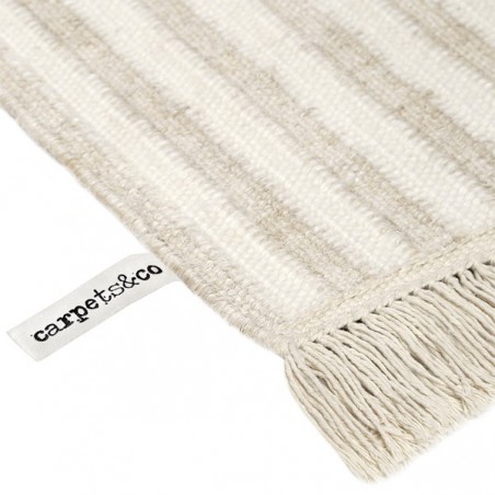 Tapis de salon moderne Fields Beige par Carpets & Co Tapis de salon moderne Fields Beige par Carpets & Co