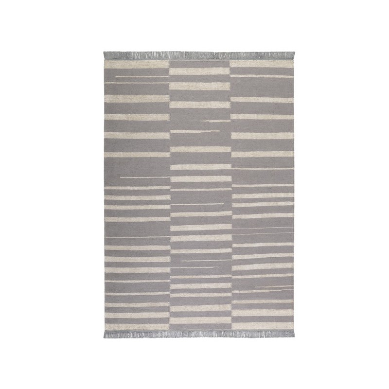 Tapis de salon moderne Skid Gris par Carpets & Co