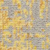 Tapis noué main Jaune et Gris en laine et viscose par Ligne Pure Tapis noué main Jaune et Gris en laine et viscose par Ligne Pure