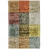 Tapis de salon en viscose Sahara multicolores par Angelo Tapis de salon en viscose Sahara multicolores par Angelo