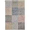 Tapis de salon en viscose Sahara multicolores pastels par Angelo Tapis de salon en viscose Sahara multicolores pastels par Angelo