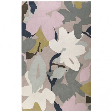 Tapis moderne en laine Bloom taupe par Esprit Home Tapis moderne en laine Bloom taupe par Esprit Home