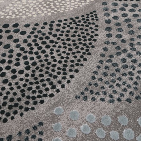 Tapis de salon moderne Chimera Bleu pétrole par Esprit Home Tapis de salon moderne Chimera Bleu pétrole par Esprit Home