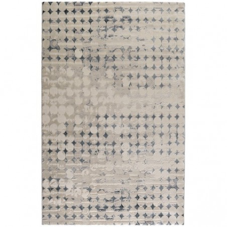 Tapis de salon design Spots Bleu Pétrole par Esprit Home Tapis de salon design Spots Bleu Pétrole par Esprit Home