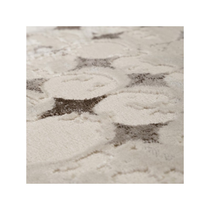 Tapis de salon design Spots Taupe par Esprit Home