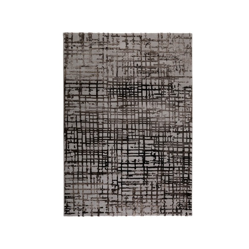 Tapis moderne taupe Grid par Esprit Home
