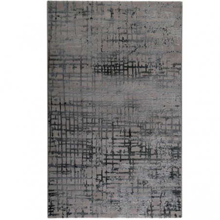 Tapis moderne Velvet Grid Bleu pétrole par Esprit Home Tapis moderne Velvet Grid Bleu pétrole par Esprit Home