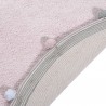 Tapis enfant rond Bubbly Rose par Lorena Canals Tapis enfant rond Bubbly Rose par Lorena Canals