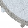Tapis enfant rond Bubbly Bleu par Lorena Canals Tapis enfant rond Bubbly Bleu par Lorena Canals