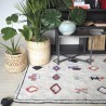 Tapis en coton à motifs berbères Naador par Lorena Canals Tapis en coton à motifs berbères Naador par Lorena Canals