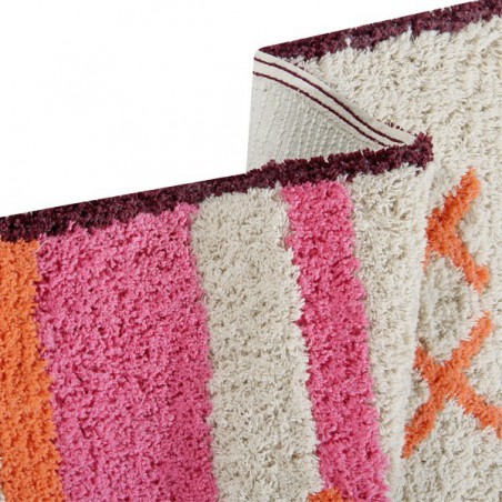 Tapis en coton à motifs berbères Saffi par Lorena Canals Tapis en coton à motifs berbères Saffi par Lorena Canals