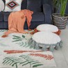 Tapis moderne en coton Botanic par Lorena Canals Tapis moderne en coton Botanic par Lorena Canals