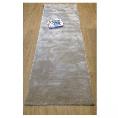 Tapis de couloir 80 x 245 cm en viscose Annapurna Ivoire par Angelo Tapis de couloir 80 x 245 cm en viscose Annapurna Ivoire par Angelo