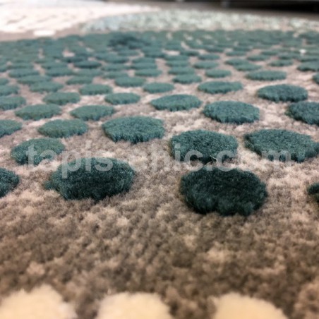 Tapis de salon moderne Chimera Bleu pétrole par Esprit Home Tapis de salon moderne Chimera Bleu pétrole par Esprit Home