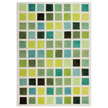Tapis contemporain vert Campari par Flair Rugs Tapis contemporain vert Campari par Flair Rugs