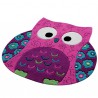 Tapis enfant Petite Chouette Fushia par Tapis Chic Collection Tapis enfant Petite Chouette Fushia par Tapis Chic Collection