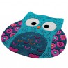 Tapis enfant Petite Chouette Turquoise par Tapis Chic Collection Tapis enfant Petite Chouette Turquoise par Tapis Chic Collection