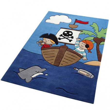 Tapis enfant Pirate Kids par Tapis Chic Collection Tapis enfant Pirate Kids par Tapis Chic Collection