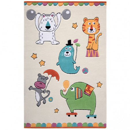 Tapis enfant Cirque Beige par Tapis Chic Collection Tapis enfant Cirque Beige par Tapis Chic Collection