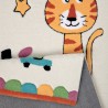 Tapis enfant Cirque Beige par Tapis Chic Collection Tapis enfant Cirque Beige par Tapis Chic Collection