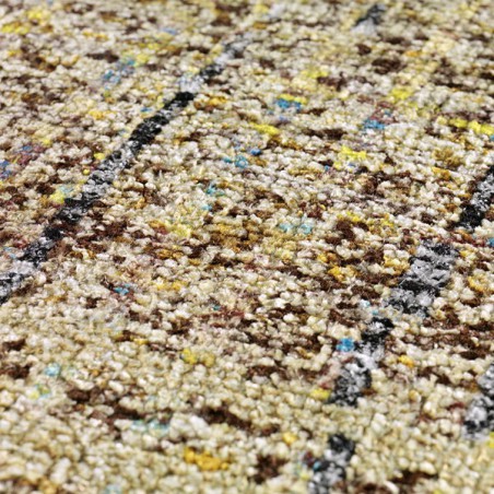 Tapis de luxe Resonance Multicolore Ecru par Arte Espina Tapis de luxe Resonance Multicolore Ecru par Arte Espina
