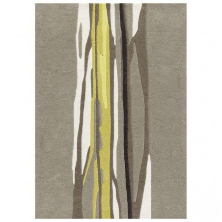 Tapis de Salon Red Trace Jaune par Arte Espina Tapis de Salon Red Trace Jaune par Arte Espina