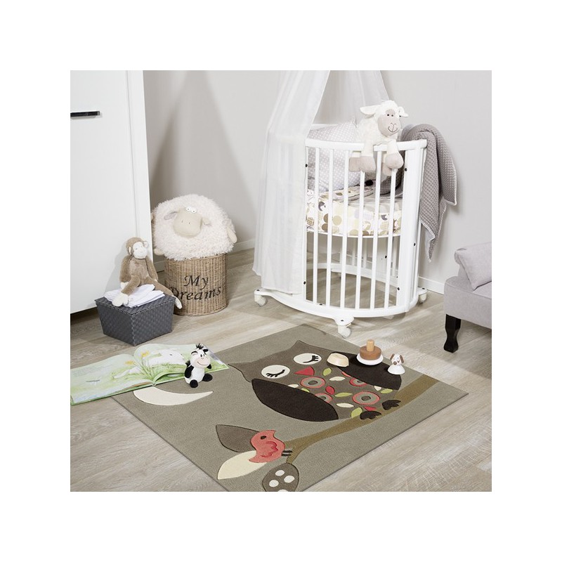 Tapis Enfant Carre Chouette Par Arte Espina Tapis Enfant Carre Chouette Par Arte Espina