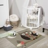 Tapis enfant carré Chouette par Arte Espina Tapis enfant carré Chouette par Arte Espina
