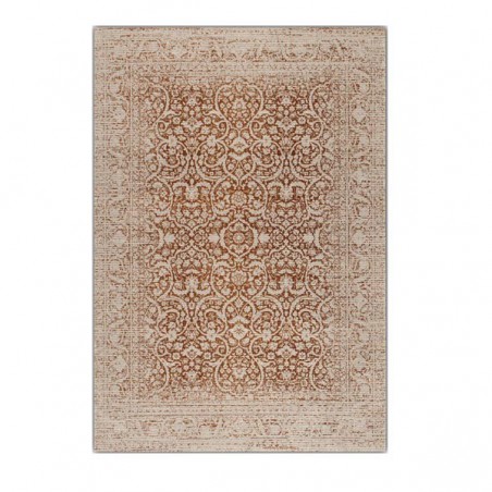 Tapis de salon Patina vintage rouille par Tapis Chic collection