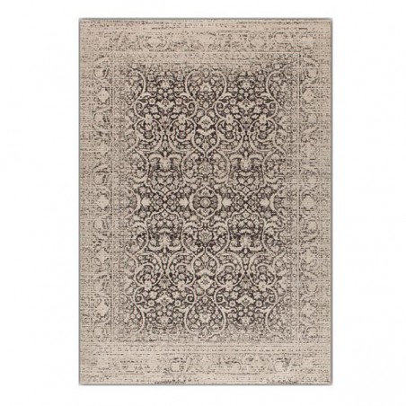 Tapis de salon Patina vintage marron par Tapis Chic collection