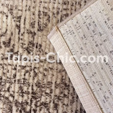 Tapis de salon Patina vintage marron par Tapis Chic collection Tapis de salon Patina vintage marron par Tapis Chic collection