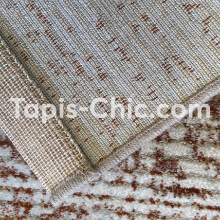 Tapis de salon Patina vintage rouille par Tapis Chic collection Tapis de salon Patina vintage rouille par Tapis Chic collection