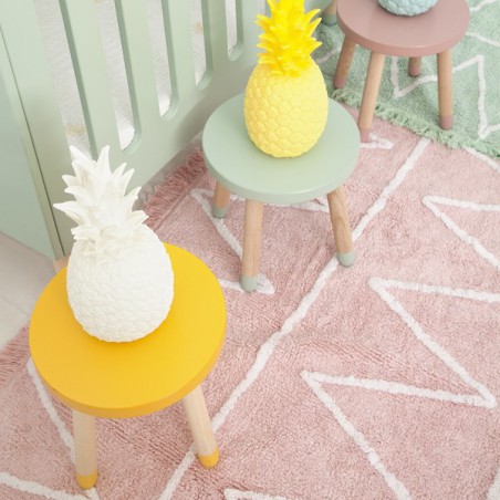 Tapis Rose pour enfant Hippy par Lorena Canals Tapis Rose pour enfant Hippy par Lorena Canals